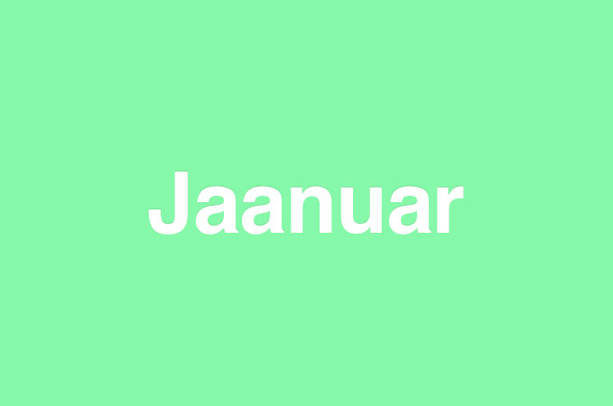 Uudiste ülevaade jaanuaris